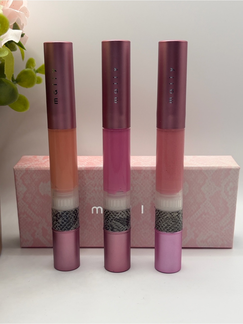 Mally Beauty High Shine Volumizing Lip Gloss Pens - 3 Pc Collection